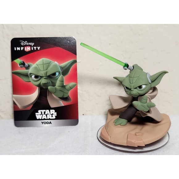 Disney Infinity Yoda Video Game Figure Loose New (Other) - Picture 1 of 5